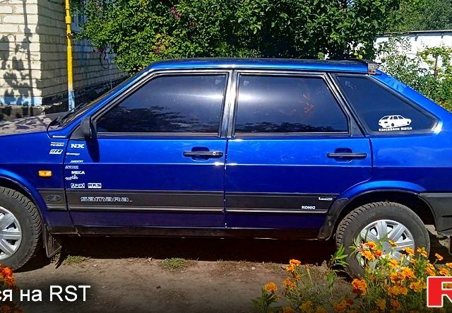 Синий ВАЗ 2109, объемом двигателя 1.5 л и пробегом 207 тыс. км за 2100 $, фото 1 на Automoto.ua