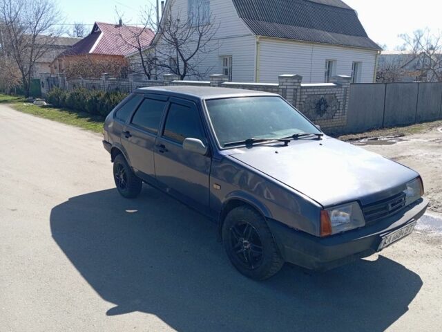 Синій ВАЗ 2109, об'ємом двигуна 1.5 л та пробігом 400 тис. км за 900 $, фото 1 на Automoto.ua