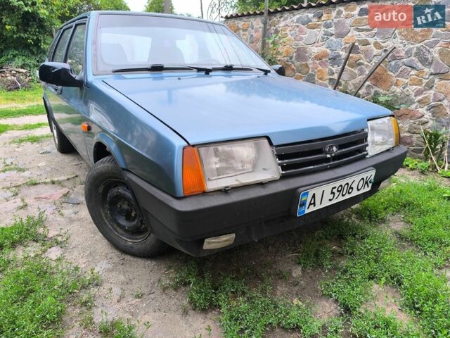 Синий ВАЗ 2109, объемом двигателя 1.5 л и пробегом 185 тыс. км за 1550 $, фото 1 на Automoto.ua