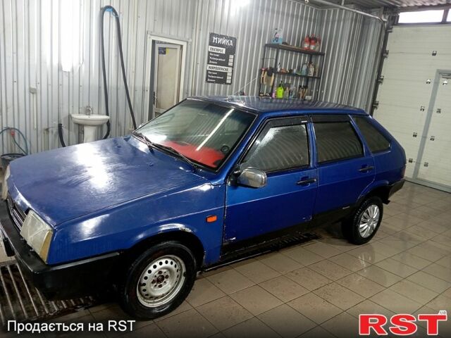 Синий ВАЗ 2109, объемом двигателя 1.5 л и пробегом 0 тыс. км за 1300 $, фото 1 на Automoto.ua