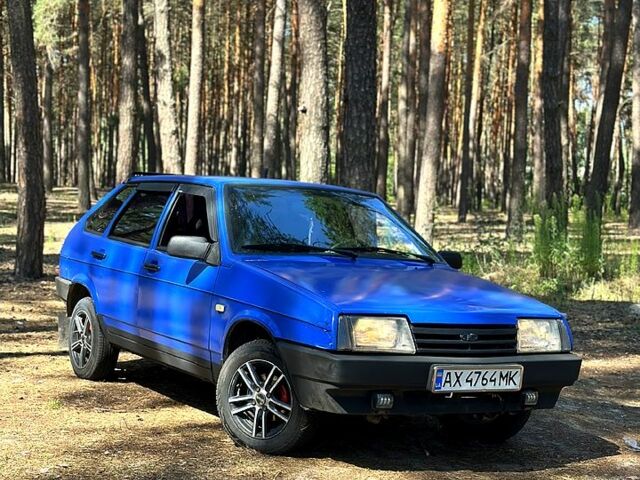 Синій ВАЗ 2109, об'ємом двигуна 1.5 л та пробігом 222 тис. км за 850 $, фото 1 на Automoto.ua