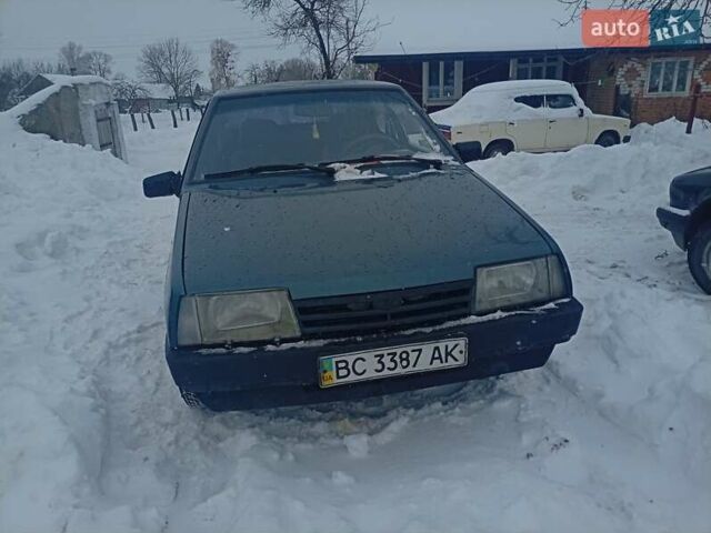 Синій ВАЗ 2109, об'ємом двигуна 1.5 л та пробігом 172 тис. км за 1300 $, фото 1 на Automoto.ua