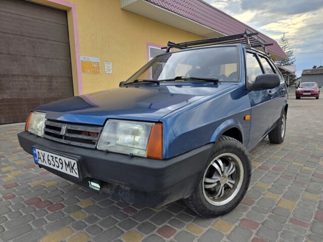 Синій ВАЗ 2109, об'ємом двигуна 1.5 л та пробігом 208 тис. км за 1750 $, фото 1 на Automoto.ua
