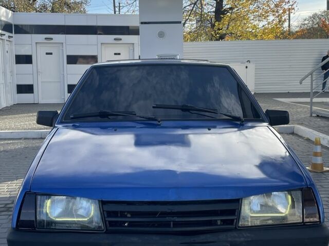 Синий ВАЗ 2109, объемом двигателя 1.5 л и пробегом 550 тыс. км за 1600 $, фото 1 на Automoto.ua