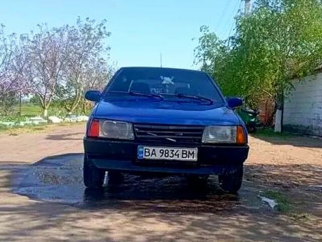 Синий ВАЗ 2109, объемом двигателя 1.5 л и пробегом 230 тыс. км за 1200 $, фото 1 на Automoto.ua