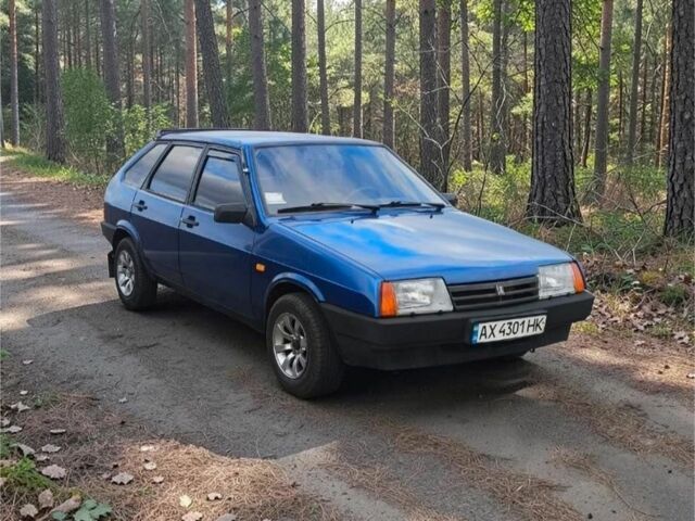 Синий ВАЗ 2109, объемом двигателя 1.5 л и пробегом 88 тыс. км за 1500 $, фото 1 на Automoto.ua