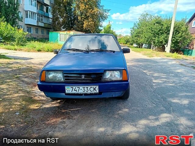Синий ВАЗ 2109, объемом двигателя 1.5 л и пробегом 0 тыс. км за 1000 $, фото 1 на Automoto.ua