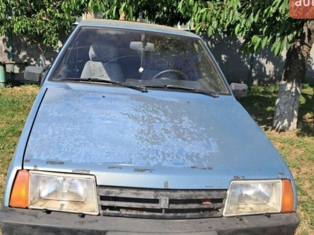 Синий ВАЗ 2109, объемом двигателя 1 л и пробегом 246 тыс. км за 901 $, фото 1 на Automoto.ua