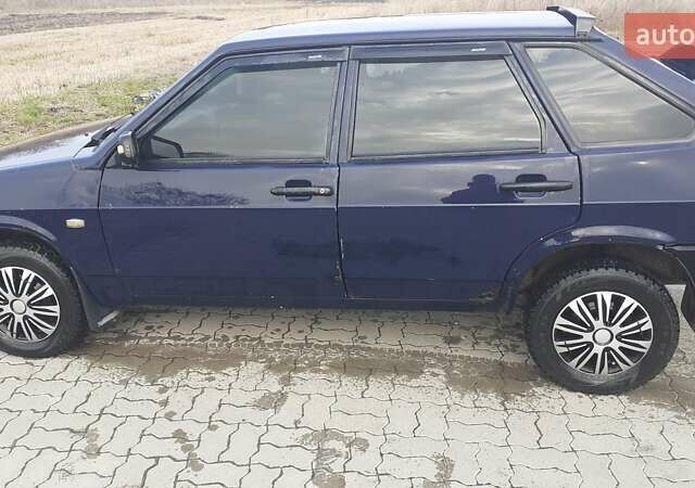 Синий ВАЗ 2109, объемом двигателя 1.5 л и пробегом 247 тыс. км за 1200 $, фото 1 на Automoto.ua
