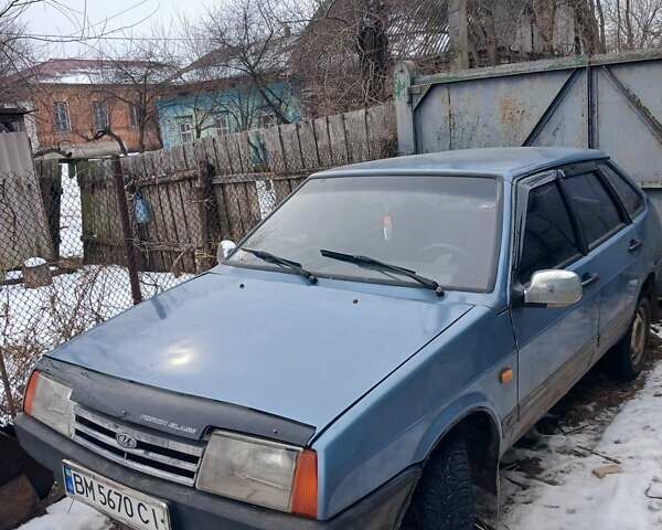 Синий ВАЗ 2109, объемом двигателя 1.5 л и пробегом 283 тыс. км за 1150 $, фото 1 на Automoto.ua