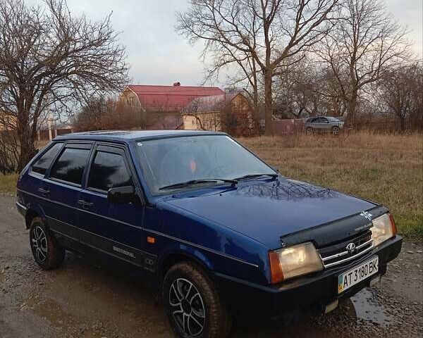 Синій ВАЗ 2109, об'ємом двигуна 1.46 л та пробігом 151 тис. км за 900 $, фото 1 на Automoto.ua