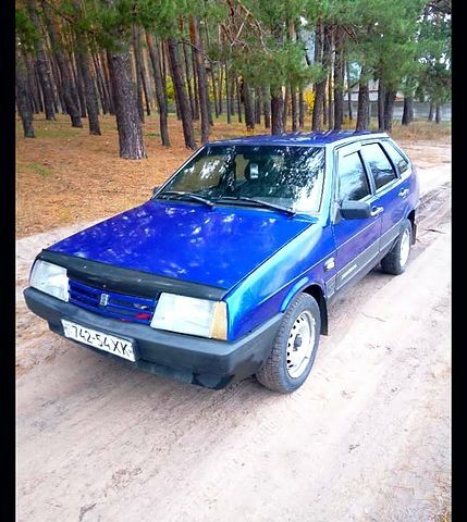 Синий ВАЗ 2109, объемом двигателя 1.5 л и пробегом 0 тыс. км за 1550 $, фото 1 на Automoto.ua