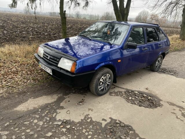 Синій ВАЗ 2109, об'ємом двигуна 1.5 л та пробігом 220 тис. км за 650 $, фото 1 на Automoto.ua