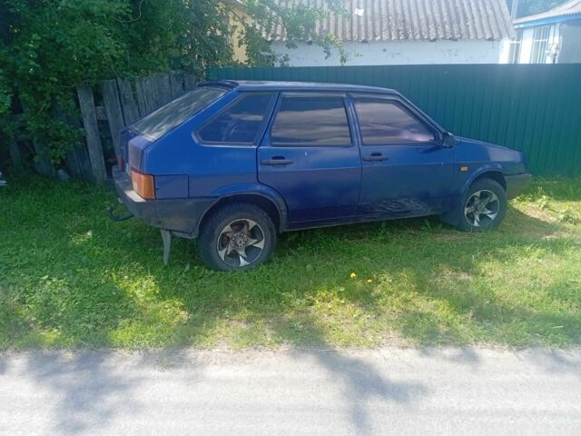 Синий ВАЗ 2109, объемом двигателя 1.5 л и пробегом 34 тыс. км за 1150 $, фото 1 на Automoto.ua