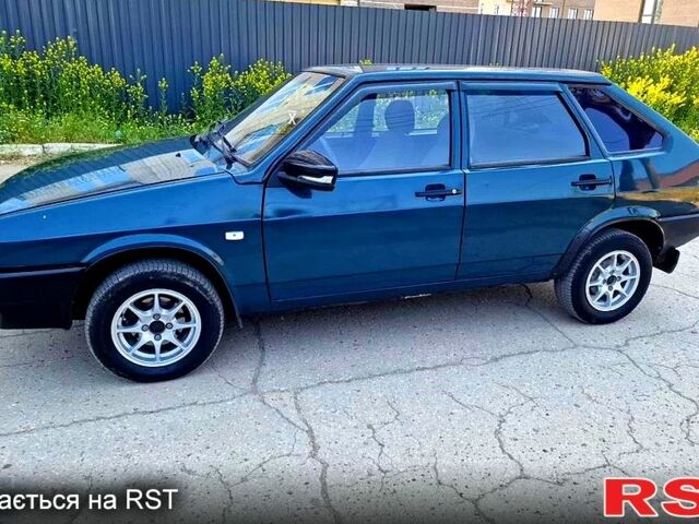 Синий ВАЗ 2109, объемом двигателя 1.5 л и пробегом 245 тыс. км за 850 $, фото 1 на Automoto.ua