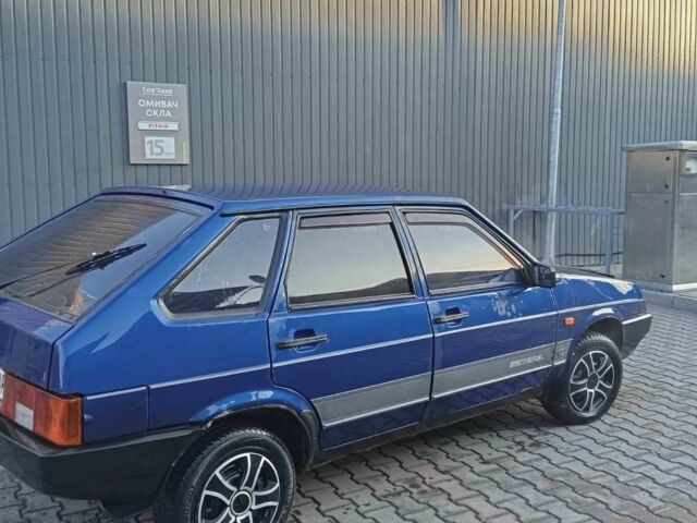 Синій ВАЗ 2109, об'ємом двигуна 1 л та пробігом 200 тис. км за 800 $, фото 1 на Automoto.ua