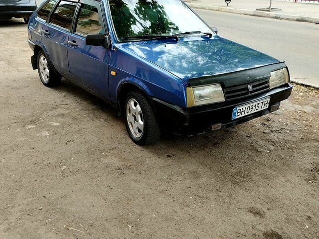 Синий ВАЗ 2109, объемом двигателя 1.5 л и пробегом 200 тыс. км за 1300 $, фото 1 на Automoto.ua