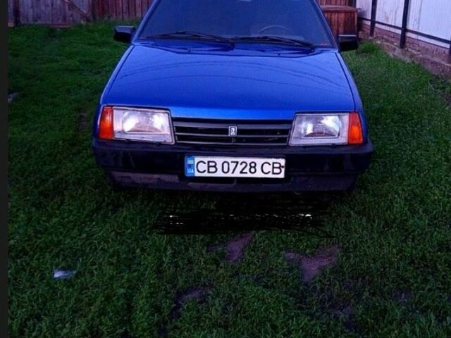 Синій ВАЗ 2109, об'ємом двигуна 1.5 л та пробігом 100 тис. км за 1200 $, фото 1 на Automoto.ua