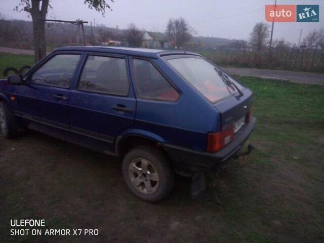 Синій ВАЗ 2109, об'ємом двигуна 1.5 л та пробігом 170 тис. км за 1300 $, фото 1 на Automoto.ua