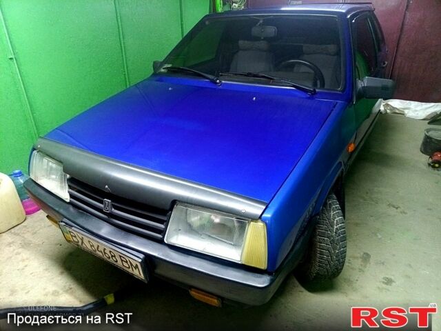 Синий ВАЗ 2109, объемом двигателя 1.5 л и пробегом 241 тыс. км за 1600 $, фото 1 на Automoto.ua