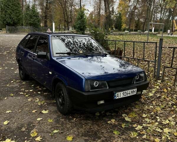 ВАЗ 2109 2002 у Фастове на Automoto.ua Синій ВАЗ 2109, об'ємом двигуна 1.5 л та пробігом 262 тис. км за 1900 $, фото 1 на Automoto.ua