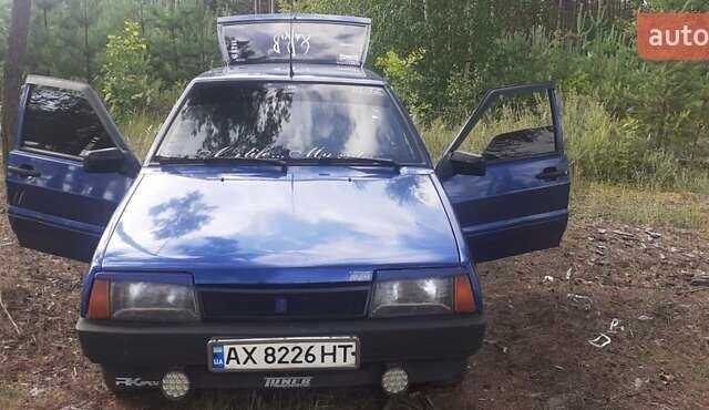 Синий ВАЗ 2109, объемом двигателя 1.5 л и пробегом 210 тыс. км за 2000 $, фото 1 на Automoto.ua