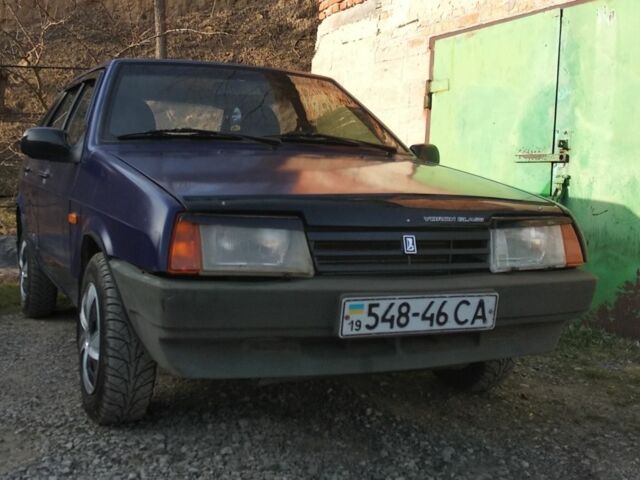 Синій ВАЗ 2109, об'ємом двигуна 0 л та пробігом 227 тис. км за 850 $, фото 1 на Automoto.ua