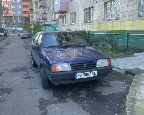 Синий ВАЗ 2109, объемом двигателя 1.5 л и пробегом 368 тыс. км за 1300 $, фото 1 на Automoto.ua