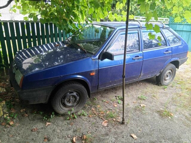 Синій ВАЗ 2109, об'ємом двигуна 1.6 л та пробігом 274 тис. км за 802 $, фото 1 на Automoto.ua