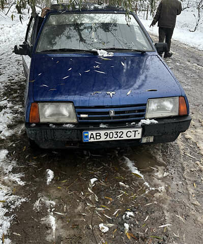 Синий ВАЗ 2109, объемом двигателя 1.5 л и пробегом 201 тыс. км за 900 $, фото 1 на Automoto.ua
