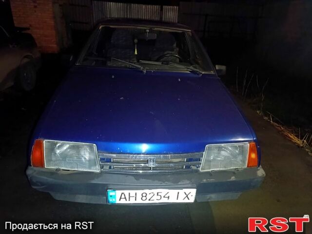 Синий ВАЗ 2109, объемом двигателя 1.5 л и пробегом 300 тыс. км за 1020 $, фото 1 на Automoto.ua