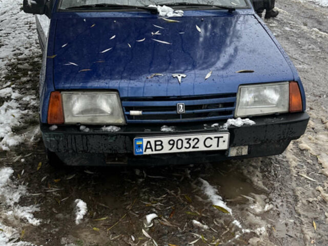 Синій ВАЗ 2109, об'ємом двигуна 1.5 л та пробігом 201 тис. км за 900 $, фото 1 на Automoto.ua