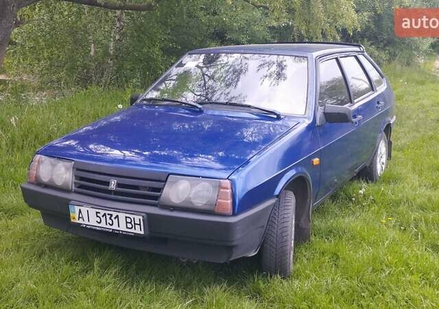 Синий ВАЗ 2109, объемом двигателя 1.5 л и пробегом 230 тыс. км за 2200 $, фото 1 на Automoto.ua