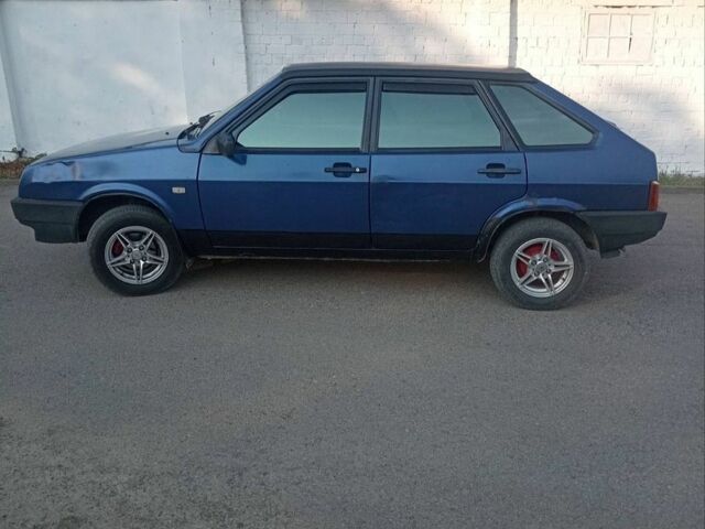 Синій ВАЗ 2109, об'ємом двигуна 1.5 л та пробігом 563 тис. км за 1200 $, фото 1 на Automoto.ua