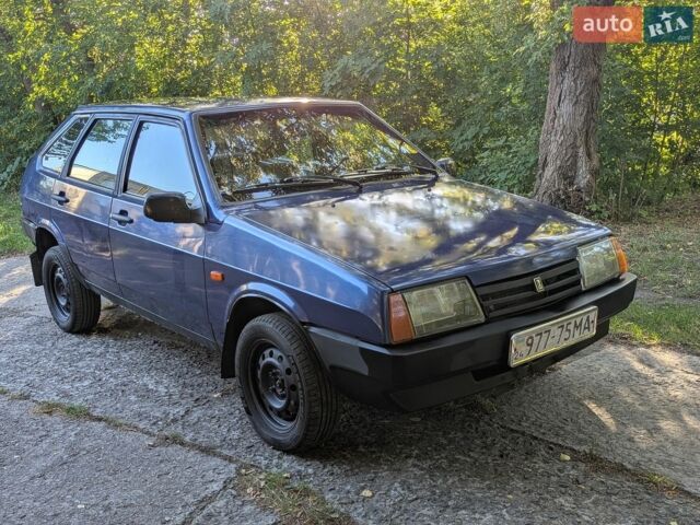 Синий ВАЗ 2109, объемом двигателя 1.5 л и пробегом 371 тыс. км за 1300 $, фото 1 на Automoto.ua