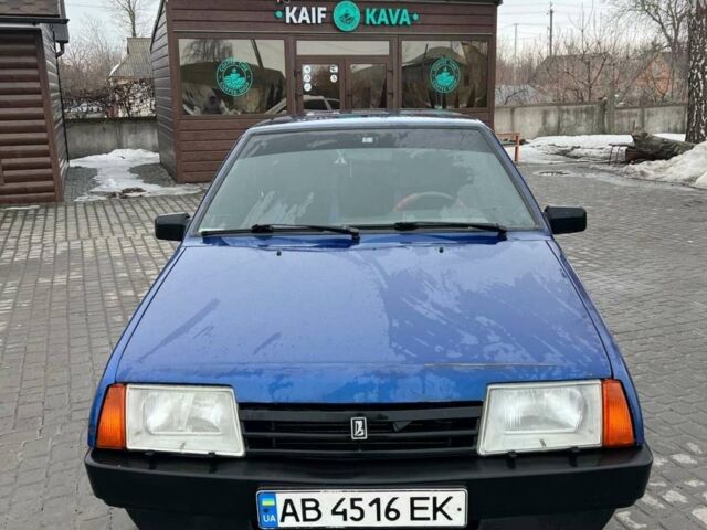 Синій ВАЗ 2109, об'ємом двигуна 1.5 л та пробігом 134 тис. км за 950 $, фото 1 на Automoto.ua