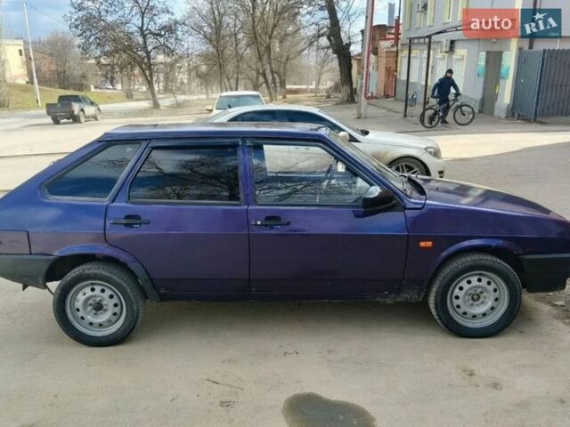 Синий ВАЗ 2109, объемом двигателя 1.5 л и пробегом 224 тыс. км за 1200 $, фото 1 на Automoto.ua