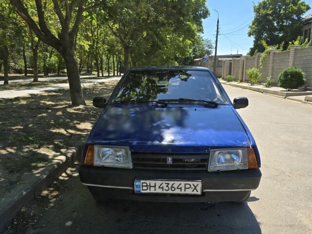 Синий ВАЗ 2109, объемом двигателя 1.5 л и пробегом 777 тыс. км за 1009 $, фото 1 на Automoto.ua