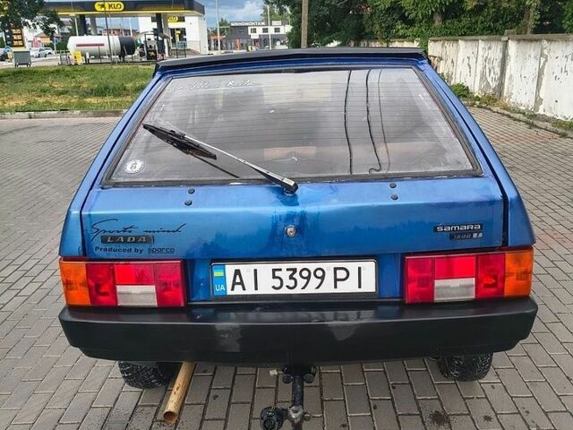 Синий ВАЗ 2109, объемом двигателя 1.6 л и пробегом 342 тыс. км за 700 $, фото 1 на Automoto.ua