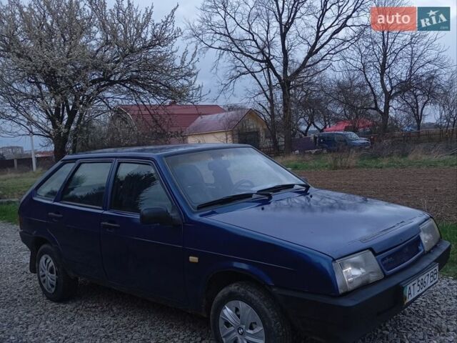 Синий ВАЗ 2109, объемом двигателя 1.5 л и пробегом 115 тыс. км за 800 $, фото 1 на Automoto.ua