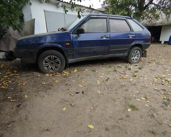 Синий ВАЗ 2109, объемом двигателя 1.5 л и пробегом 127 тыс. км за 900 $, фото 1 на Automoto.ua