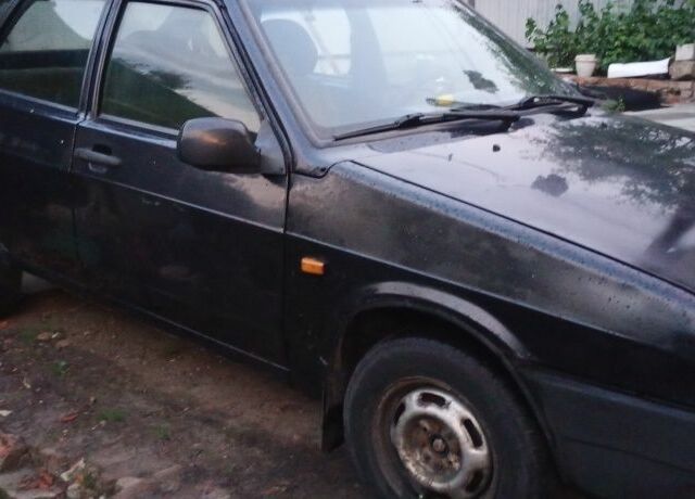 Синий ВАЗ 2109, объемом двигателя 1 л и пробегом 220 тыс. км за 325 $, фото 1 на Automoto.ua