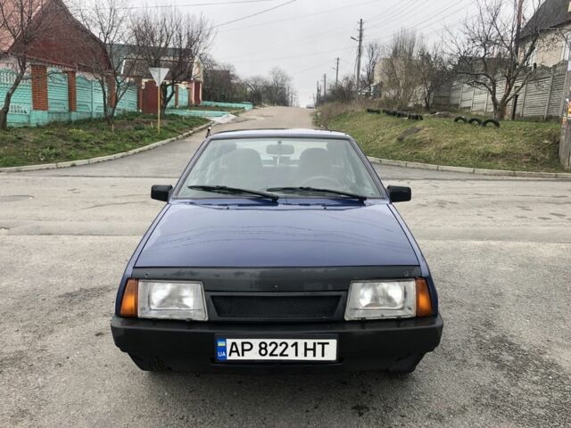 Синий ВАЗ 2109, объемом двигателя 1.5 л и пробегом 229 тыс. км за 1400 $, фото 1 на Automoto.ua