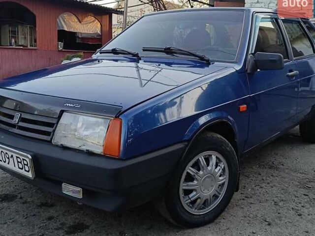 Синий ВАЗ 2109, объемом двигателя 1.5 л и пробегом 348 тыс. км за 1900 $, фото 1 на Automoto.ua