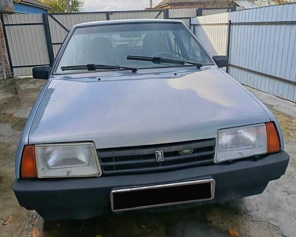 Синий ВАЗ 2109, объемом двигателя 1.5 л и пробегом 249 тыс. км за 1550 $, фото 1 на Automoto.ua