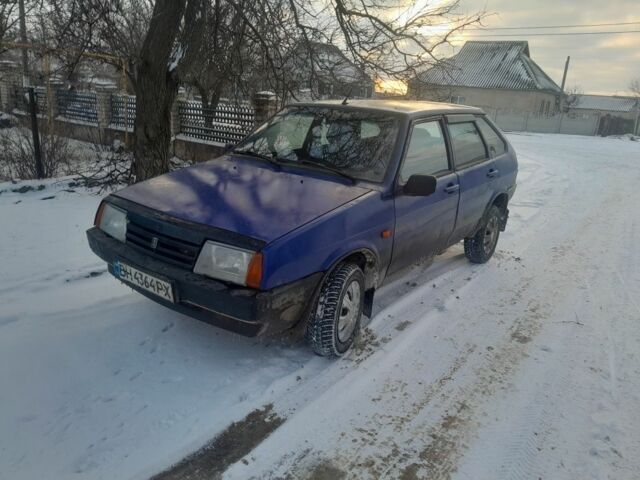 Синій ВАЗ 2109, об'ємом двигуна 1.5 л та пробігом 340 тис. км за 950 $, фото 1 на Automoto.ua