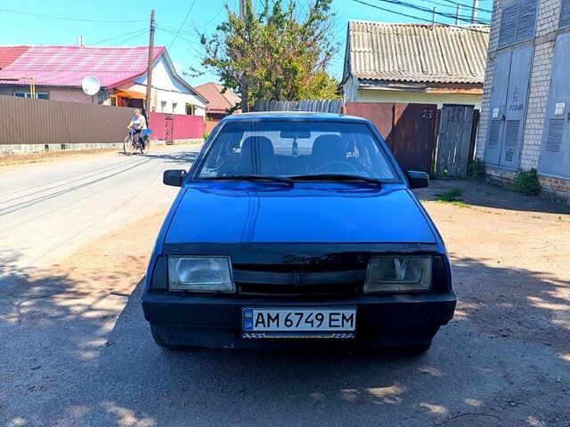 Синій ВАЗ 2109, об'ємом двигуна 1.5 л та пробігом 174 тис. км за 1650 $, фото 1 на Automoto.ua