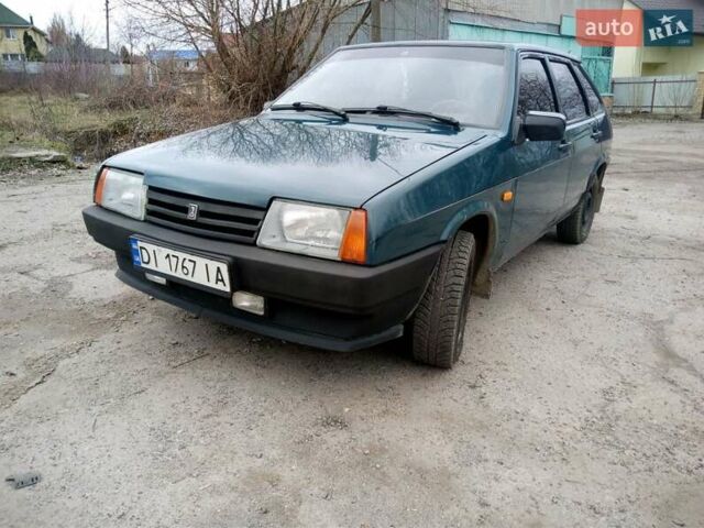 Синий ВАЗ 2109, объемом двигателя 1.5 л и пробегом 240 тыс. км за 1400 $, фото 1 на Automoto.ua