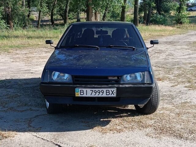 Синій ВАЗ 2109, об'ємом двигуна 1.5 л та пробігом 285 тис. км за 1100 $, фото 1 на Automoto.ua