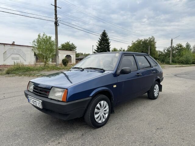 Синий ВАЗ 2109, объемом двигателя 1.5 л и пробегом 510 тыс. км за 1097 $, фото 1 на Automoto.ua